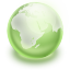 Green Earth Icon 64x64 png